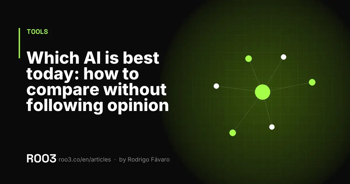 Abstract illustration of two parallel rankings in different orders, linked by lines in neon green on a black background.